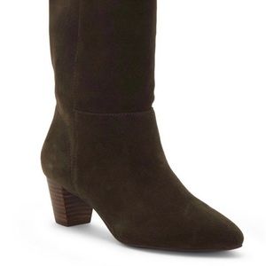 Lucky Brand Zaahira Suede Bootie, Size 8.5